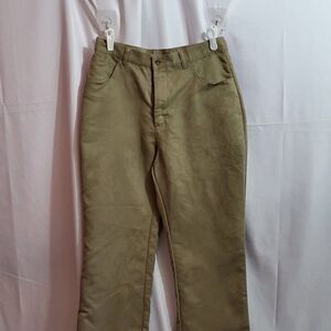 Lee, Not Worn, Swede Tan Pants, Size 12M